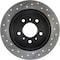 Centric Parts Sport Drilled/Slotted Brake Rotor, 127.62097L 127.62097L - alternate 4